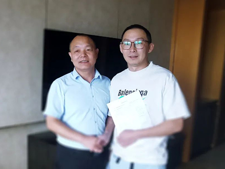 簽約喜訊!南京市客戶（hù）訂購整套裝修裝潢垃圾資源化利用成套裝備
