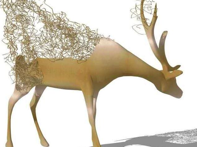 景（jǐng）觀不鏽鋼牛