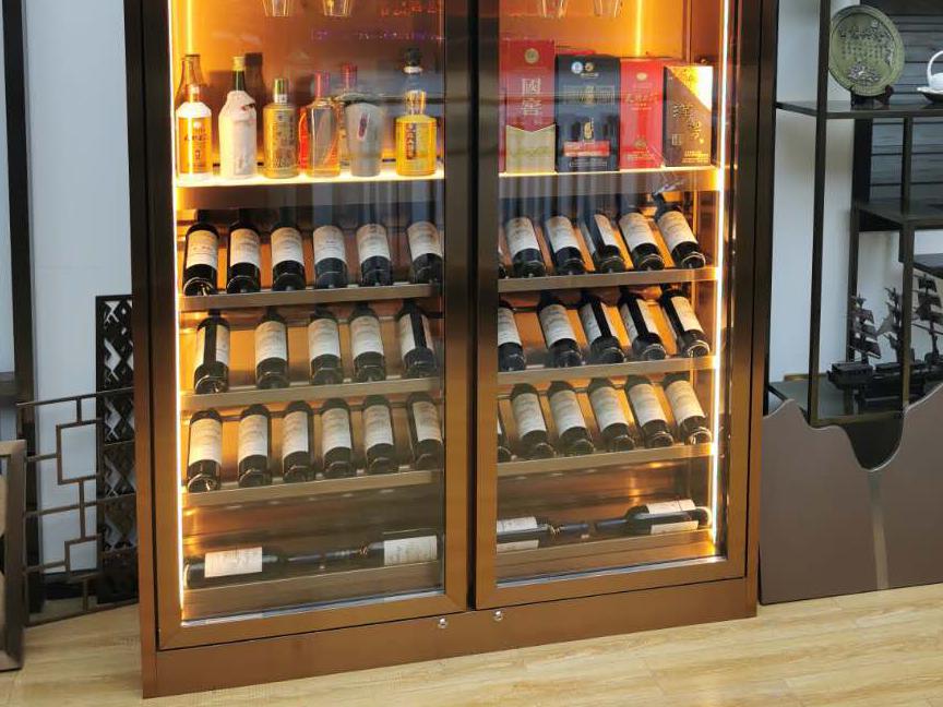 家用高檔不鏽鋼酒櫃