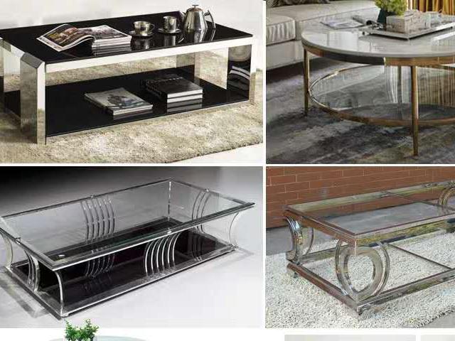 不鏽鋼拉絲（sī）茶幾架