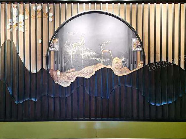 豪華（huá）家裝別墅不（bú）鏽鋼屏風隔斷