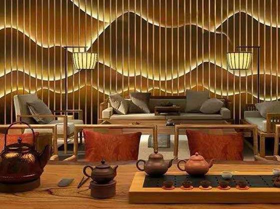 豪（háo）華家裝別墅不鏽鋼（gāng）屏風隔斷