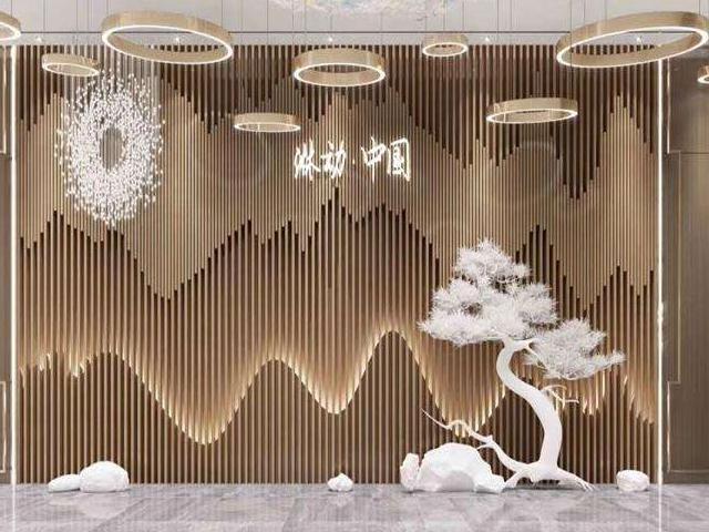 豪華五星級酒（jiǔ）店不鏽鋼屏風隔斷