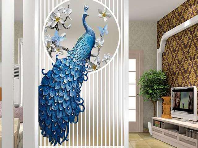 豪華家裝別墅不（bú）鏽鋼屏風隔斷