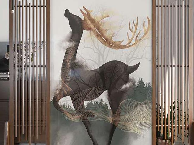 不鏽鋼（gāng）黃金色花格