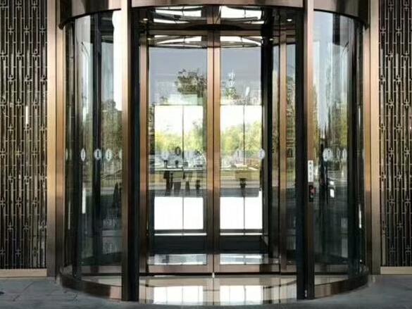 豪華兩翼自（zì）動旋（xuán）轉門