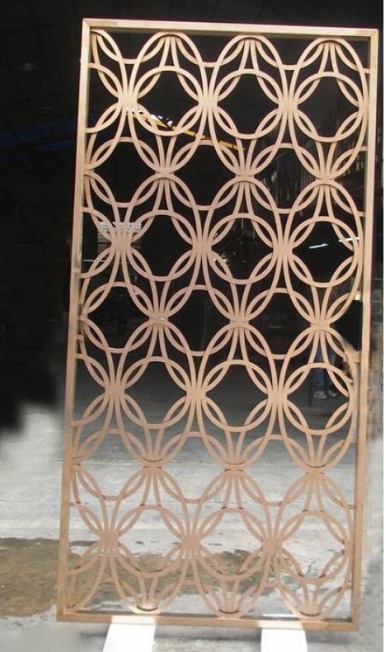 不（bú）鏽鋼屏風隔斷