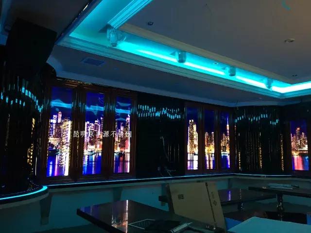 西雙版納歌城KTV不鏽鋼工程