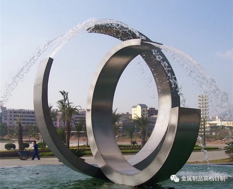 園林不鏽鋼（gāng）雕塑（sù）