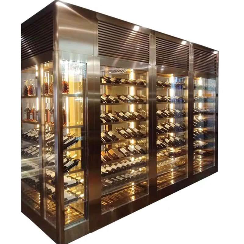 鈦金(jīn)不鏽(xiù)鋼酒櫃製作 鈦金不鏽鋼酒櫃製作