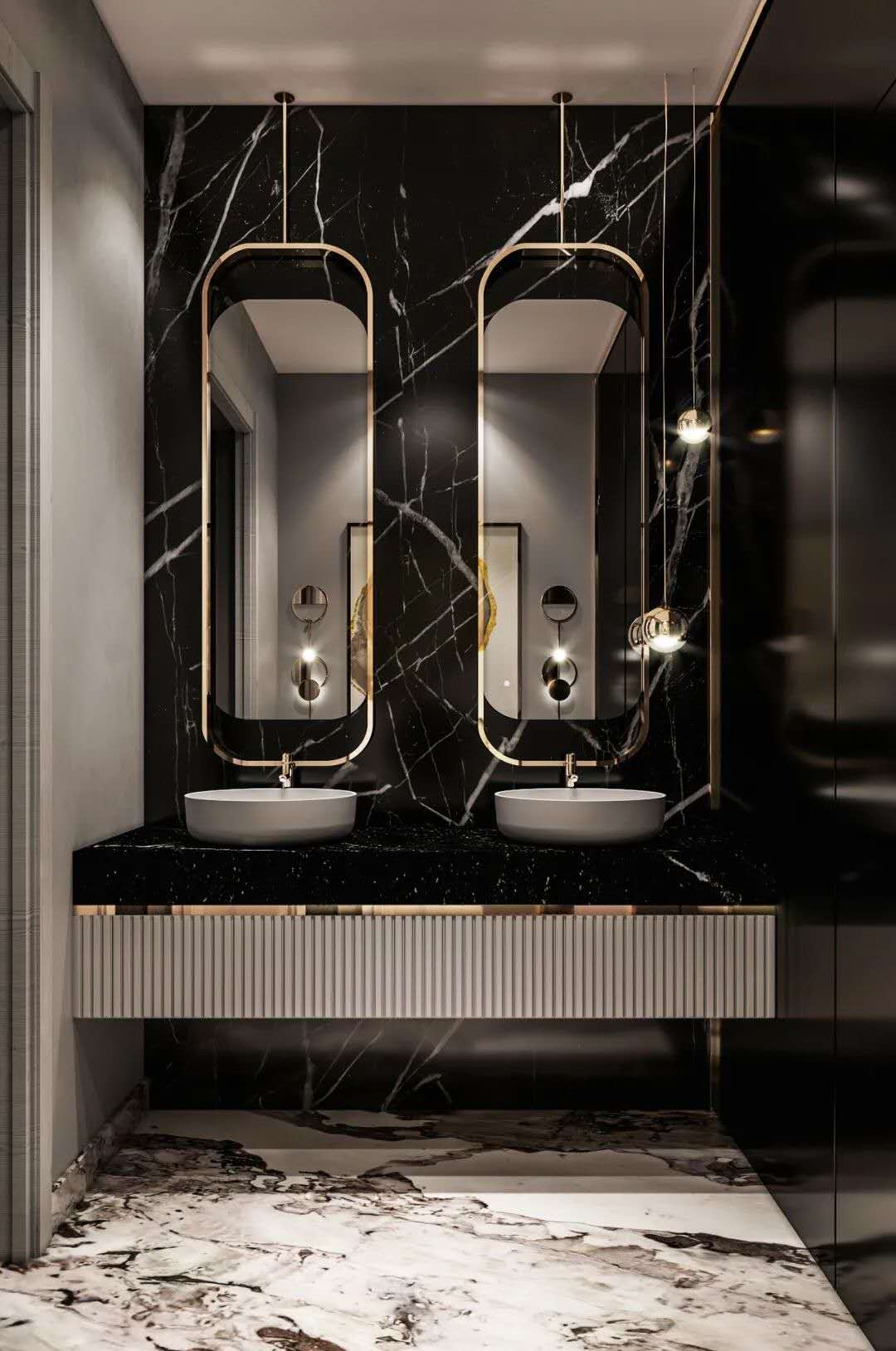 酒店洗手（shǒu）間不鏽鋼鏡框