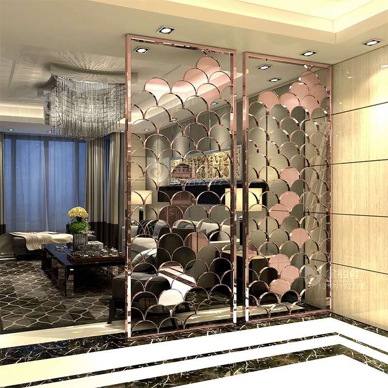 家用客廳不鏽鋼屏風花格隔斷 家(jiā)用客(kè)廳不鏽鋼(gāng)屏風花格隔斷