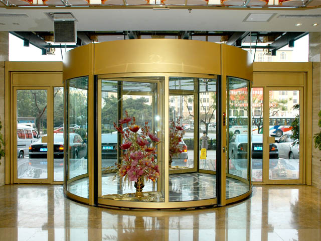 高端酒店不鏽鋼玻璃門