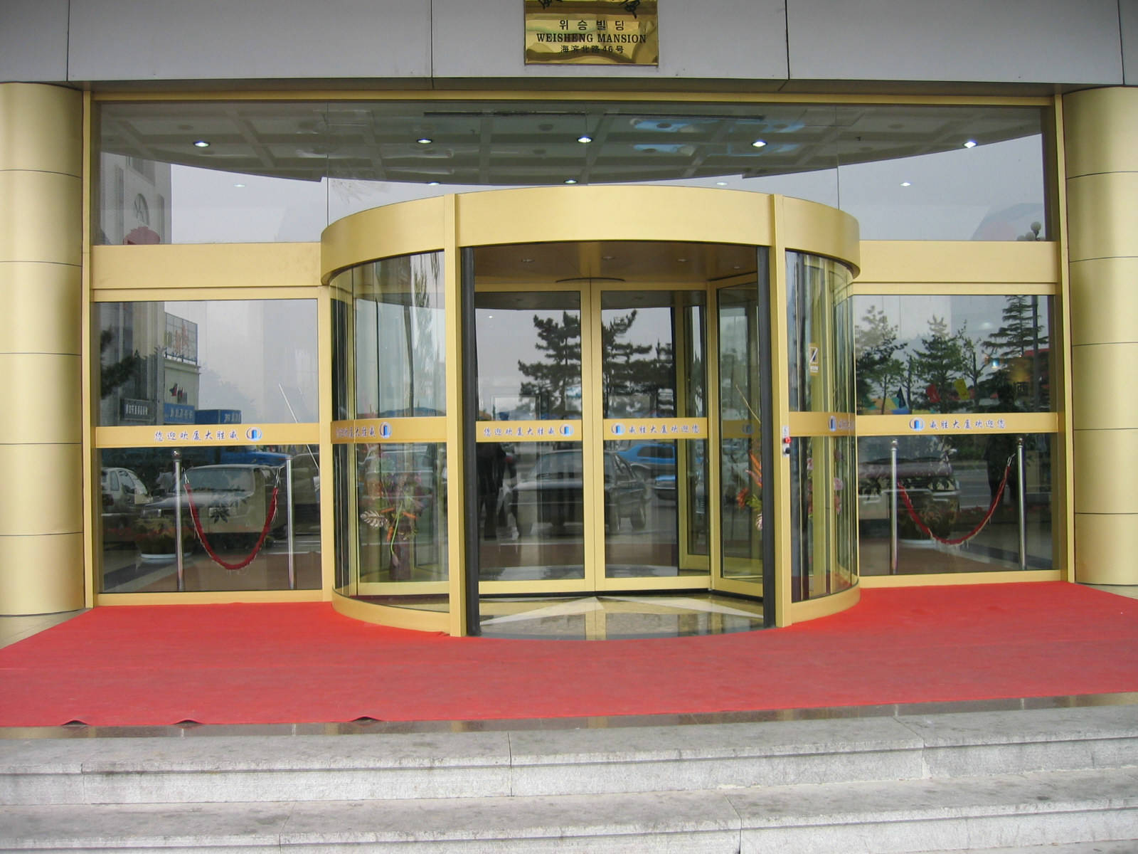 豪華兩翼自動旋轉門 豪華兩翼自動旋轉門