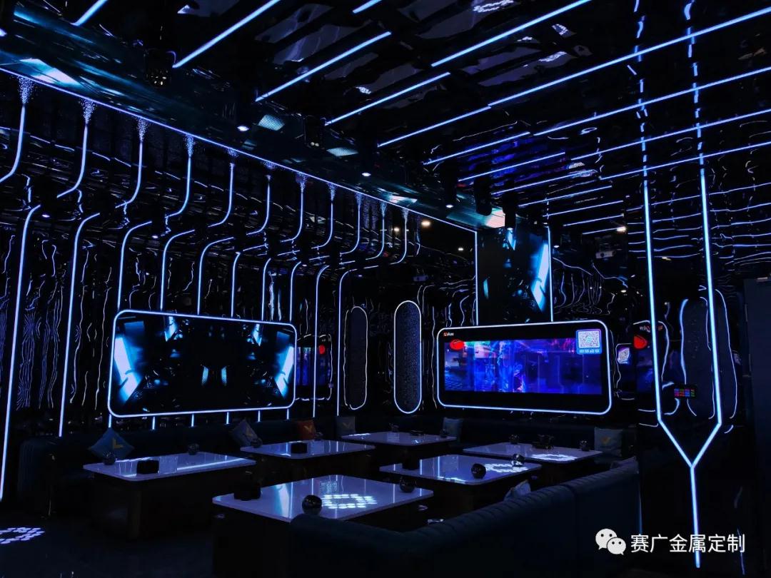 賽廣金（jīn）屬2022案例（lì）——昆明海樂城YOU LIVE HOUSE（酒吧）